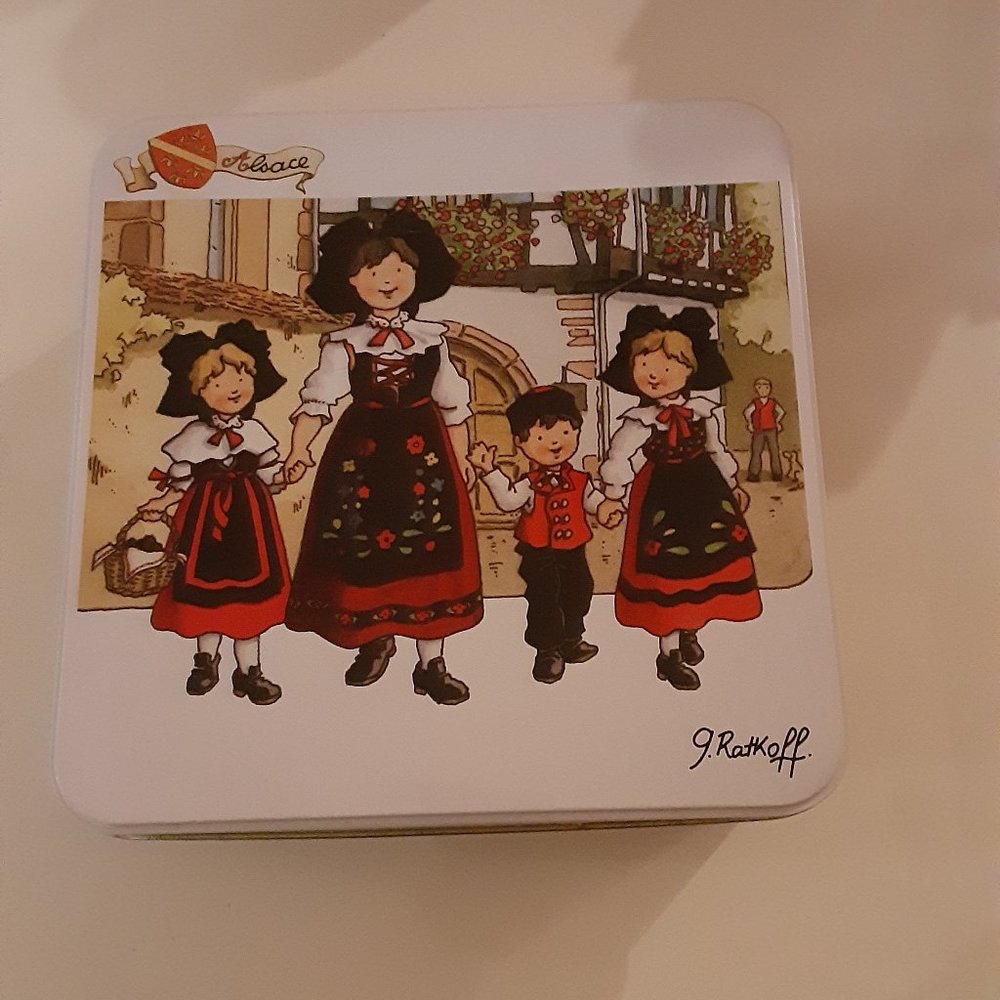 G Ratkoff Alsace Collection Tin